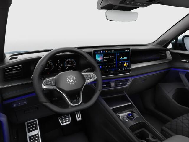 Volkswagen Tayron R-Line Edition 1.5 eHybrid 272 PK 6 versn. DSG · Achteruitrijcamera · Draadloze telefoonverbinding · Panoramaschuif-kanteldak · Trekhaak inklapbaar, met elektrische ontgrendeling, incl. aanhangermanoeuvreerhulp Trailer Assist ·