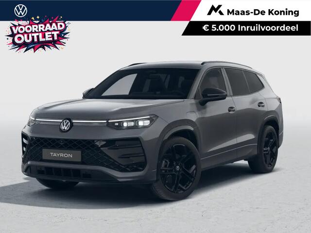 Volkswagen Tayron R-Line Edition 1.5 eHybrid 204 PK 6 versn. DSG · Rondomzichtcamera · Panoramaschuif-kanteldak · Trekhaak inklapbaar, met elektrische ontgrendeling, incl. aanhangermanoeuvreerhulp Trailer Assist ·