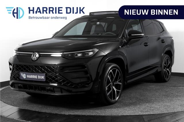 Volkswagen Tayron 1.5 eHybrid 272 PK R-Line Edition | Black Style Pakket | S/K-Panodak | Elek. Trekhaak | Dig. Cockpit | Adapt. Cruise | Stoel-+Stuurverw. | Camera | App. Connect | ECC | Elek. Klep | LM 20" | 5694
