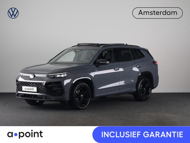 Volkswagen Tayron 1.5 eHybrid R-Line Edition 204 PK PHEV | verlengde garantie | Trekhaak | Panorama dak | Black Style | Stoel en stuur verwarming |