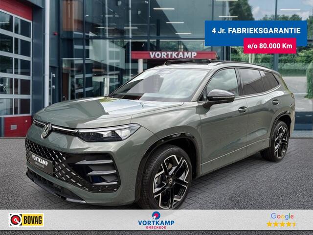 Volkswagen Tayron 1.5 eTSI R-LINE 7PERS. TREKHAAK/LEDER/CAMERA/PANO-DAK/ELEK-KLEP/ACC/HUD/STOELVERW