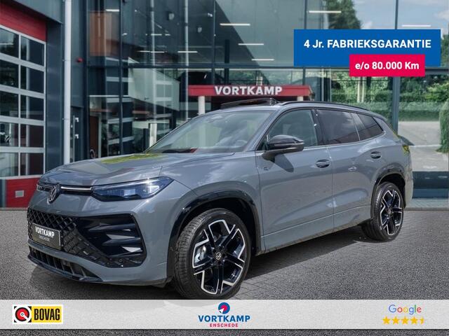 Volkswagen Tayron 1.5 eTSI R-LINE 7PERS. TREKHAAK/LEDER/CAMERA/PANO-DAK/ELEK-KLEP/ACC/HUD/STOELVERW