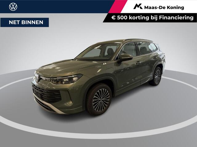 Volkswagen Tayron 1.5 204pk DSG eHybrid Life Edition · Camera · Wegklapbare Trekhaak · Apple/Android Car Play · Stoel-&Stuurverwarming · 18'' Inch ·