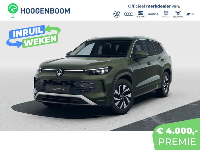 Volkswagen Tayron Life Edition | 'App-Connect' draadloze smartphone integratie | Automatische afstandsregeling (Adaptive Cruise Control) | Buitenspiegels elektrisch instel-, verwarm- en inklapbaar