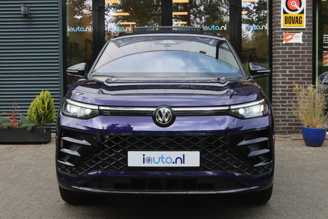 Volkswagen Tayron 1.5 eHybrid 272PK R-Line Black Style Leder/IQ.Light HD/Pano/HK/Keyless/360/Head up/DCC/ACC/Dodehoek/Trekhaak wegkl.