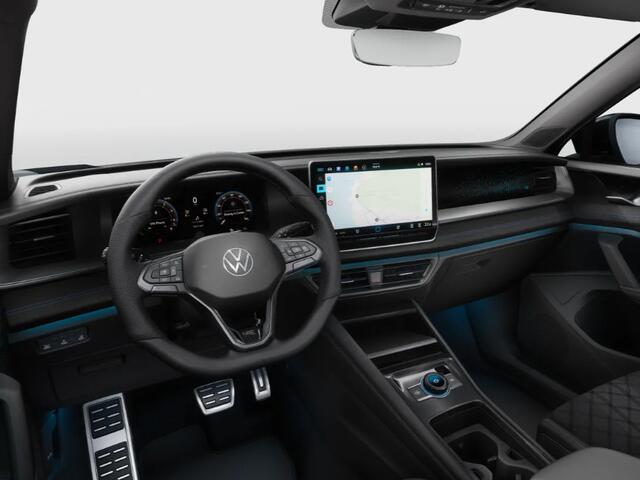 Volkswagen Tayron R-Line Edition 1.5 eHybrid 272 PK 6 versn. DSG · Black Style Pakket · Panoramaschuif-kanteldak · Travel Pakket · Trekhaak inklapbaar, met elektrische ontgrendeling, incl. aanhangermanoeuvreerhulp Trailer Assist ·