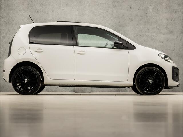 Volkswagen UP! 1.0 TSI Sportline High up! (FULL OPTION, SCHUIFDAK, LEDER, BLUETOOTH, STOELVERWARMING, GETINT GLAS, PARKEERSENSOREN, CRUISE, ZWART HEMEL, LM VELGEN, NIEUWSTAAT)