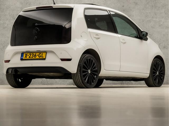 Volkswagen UP! 1.0 TSI Sportline High up! (FULL OPTION, SCHUIFDAK, LEDER, BLUETOOTH, STOELVERWARMING, GETINT GLAS, PARKEERSENSOREN, CRUISE, ZWART HEMEL, LM VELGEN, NIEUWSTAAT)