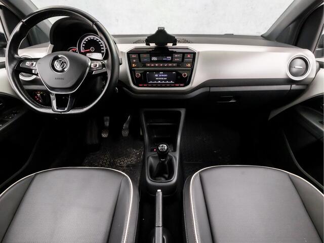 Volkswagen UP! 1.0 TSI Sportline High up! (FULL OPTION, SCHUIFDAK, LEDER, BLUETOOTH, STOELVERWARMING, GETINT GLAS, PARKEERSENSOREN, CRUISE, ZWART HEMEL, LM VELGEN, NIEUWSTAAT)