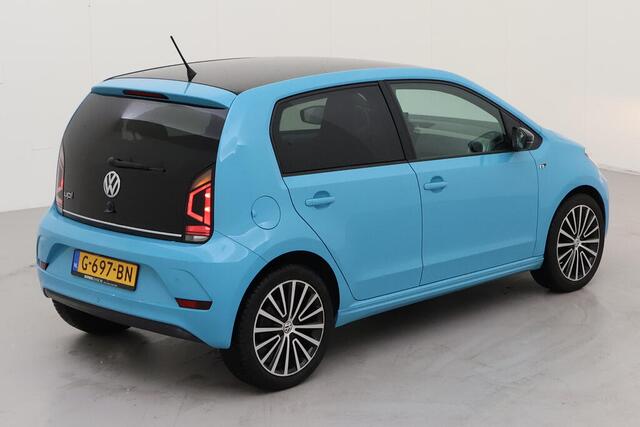 Volkswagen UP! 1.0 BMT high up! / R Line/ Blauw/ Zwart dak/ Clima/ Camera/ Parkeersensor/ 17 lmv/