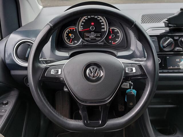 Volkswagen UP! 1.0 Bluemotion 60pk Move Up! 5-Deurs | 1ste Eigenaar | Airco | Cruise | Elek.Ramen+Spiegels | Bluetooth Carkit+Streaming | Pdc+Achteruitrijcamera | Licht+Regensensor | 15''lm
