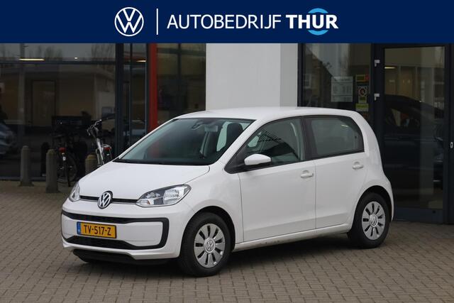 Volkswagen UP! 1.0 BMT move up! 60PK / 44kW, Achteruitrijcamera, parkeersensoren achter, multifunctioneel lederen stuurwiel, cruise control, bestuurdersstoel in hoogte verstelbaar, airco, radio, elektrische ramen voor, LED dagrijverlichting