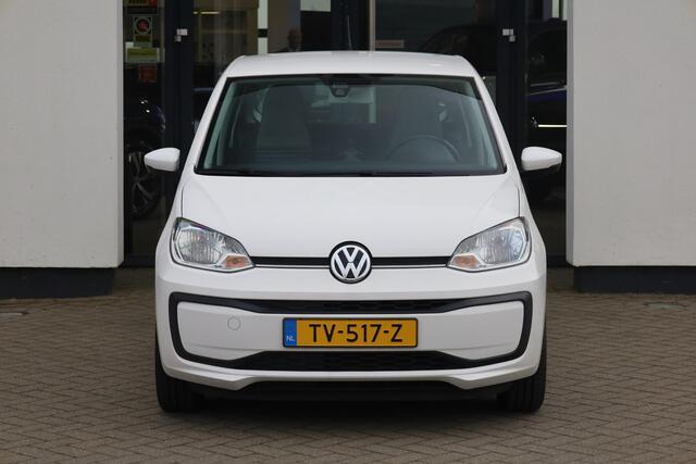 Volkswagen UP! 1.0 BMT move up! 60PK / 44kW, Achteruitrijcamera, parkeersensoren achter, multifunctioneel lederen stuurwiel, cruise control, bestuurdersstoel in hoogte verstelbaar, airco, radio, elektrische ramen voor, LED dagrijverlichting