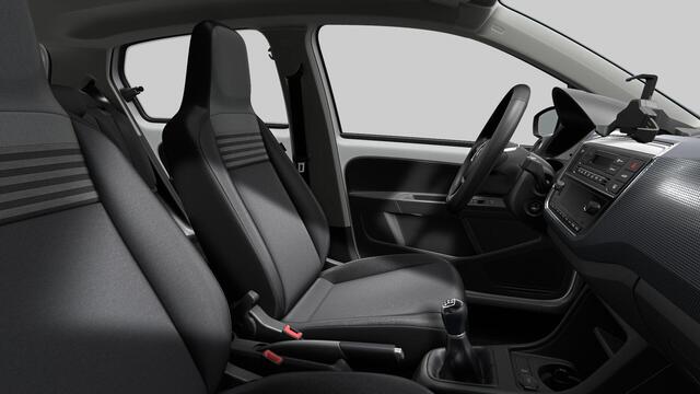 Volkswagen UP! 1.0 MPI 65 5MT | Airconditioning handbediend (Climatic) | Decorinleg 'Black Cube' | Koplampverlichting halogeen, dagrijverlichting LED