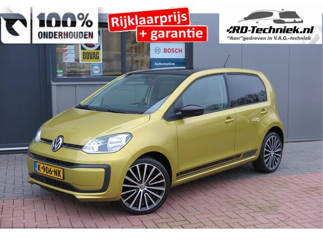 Volkswagen UP! 1.0 BMT 44kw 60pk move up! Navi via Maps & more ,Bleutooth telefoon, Lichtmetalen velgen 17", Led , Cruisecontrol tegen ¤500,- meerprijs