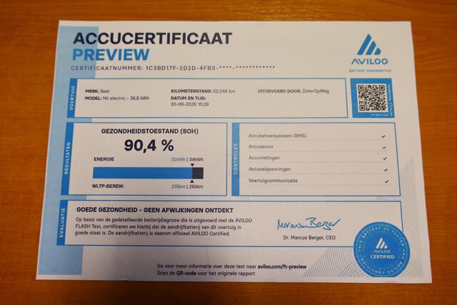 Volkswagen UP! UP Mii CLIMATRONIC 52000 k ! SOH 90.4 % ! DAB BLUETOOTH '21
