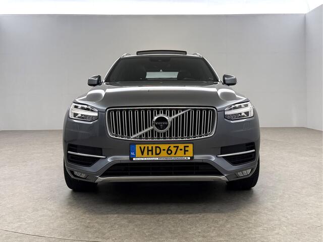 Volkswagen XC90 D5 Inscription | Grijs Kenteken | 236PK 360 Camera Pano LED Sfeer 2700KG Trekgew. Trekhaak b&w Memory Head up Virtual Carplay Cruise Clima Navi Leder PDC 20"LMV