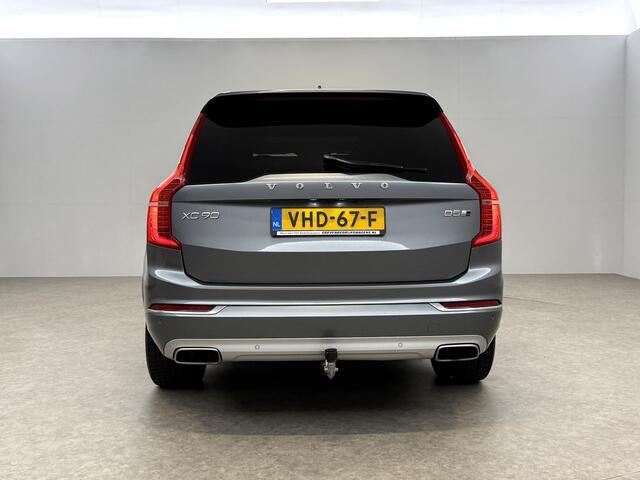 Volkswagen XC90 D5 Inscription | Grijs Kenteken | 236PK 360 Camera Pano LED Sfeer 2700KG Trekgew. Trekhaak b&w Memory Head up Virtual Carplay Cruise Clima Navi Leder PDC 20"LMV