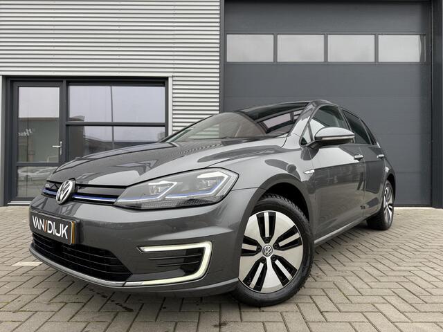 Volkswagen e-Golf E-DITION ?Full LED ?Warmtepomp ?Navigatie ?Climate ?Adapt. Cruise ?Parkeersensoren ?Lichtmetaal
