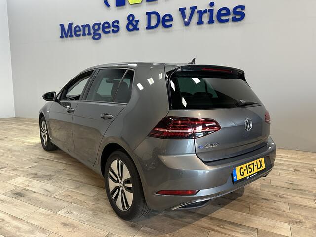 Volkswagen e-Golf e-Golf Airco ECC | Warmtepomp | LED | Virtual | Leer | Adaptive Cruise | Camera | Navigatie | Apple Carplay Android Auto | Isofix | NAP \