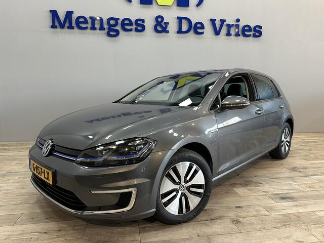 Volkswagen e-Golf e-Golf Airco ECC | Warmtepomp | LED | Virtual | Leer | Adaptive Cruise | Camera | Navigatie | Apple Carplay Android Auto | Isofix | NAP \