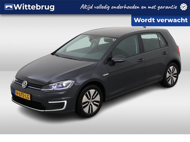 Volkswagen e-Golf E-DITION Navigatie / Parkeersensoren / LED verlichting / Clima / Bluetooth / Cruise