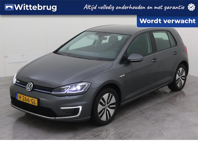 Volkswagen e-Golf E-DITION Metallic/ Led/ clima/ Navi/ Parkeersensoren/ 16 lmv