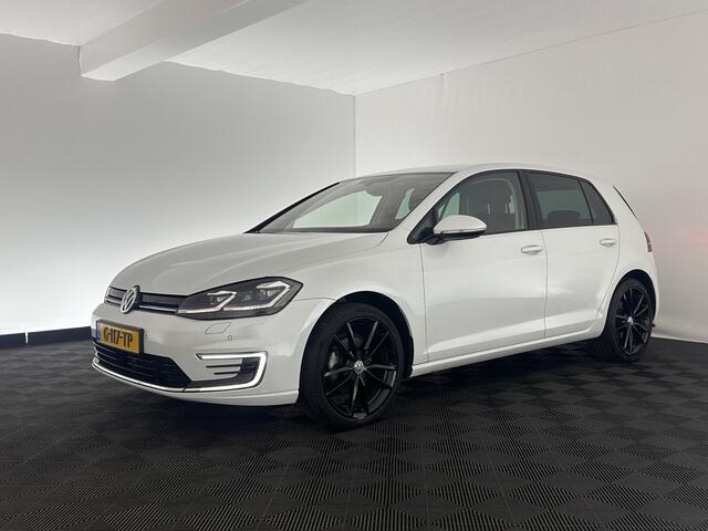 Volkswagen e-Golf E-DITION (INCL.BTW) *FULL-LEATHER | DIGI-COCKPIT | FULL-LED | ADAPTIVE-CRUISE | DYNAUDIO | NAVI-FULLMAP | CAMERA | DAB+ | SPORT-SEATS | HEATED-SEATS | 18''ALU | ECC | PDC