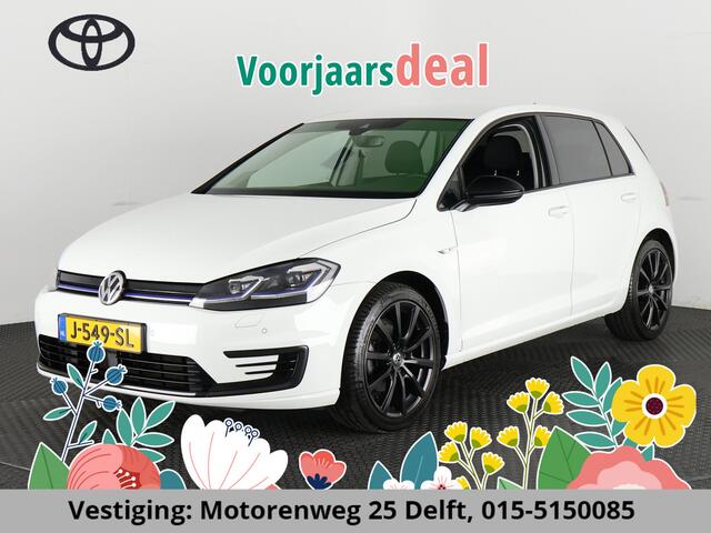 Volkswagen e-Golf FULL ELECTRIC.136 PK.WARMTEPOMP. ACCU 99 %!!! DIGITAAL DASHBOARD. ALS NIEUW TOT 2 JAAR GARANTIE *