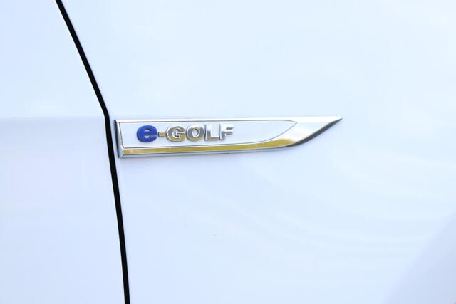 Volkswagen e-Golf E-DITION Warmtepomp CLIMA|ADPAT.CRUISE|NAVI|BLUETOOTH|PDC|LMV 1EIG