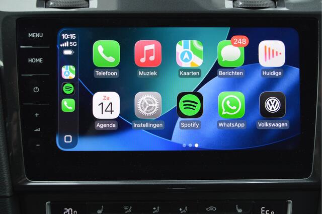 Volkswagen e-Golf E-DITION Soh 91 / Warmtepomp / Led matrix / Apple,android / 17"