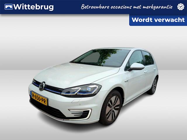Volkswagen e-Golf E-DITION 136pk / LED / Virtual cockpit / Achteruitrij camera / 16'' LMV