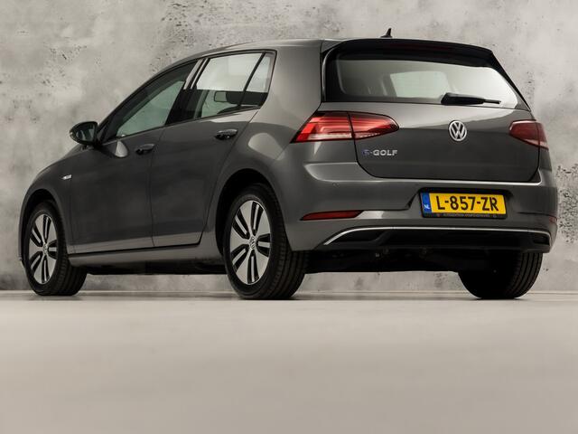 Volkswagen e-Golf 100 kW Sportline Automaat (APPLE CARPLAY, SOH 89,7%, GROOT NAVI, CLIMATE, SPORTSTOELEN, LED KOPLAMPEN, PARKEERSENSOREN, NIEUWSTAAT)