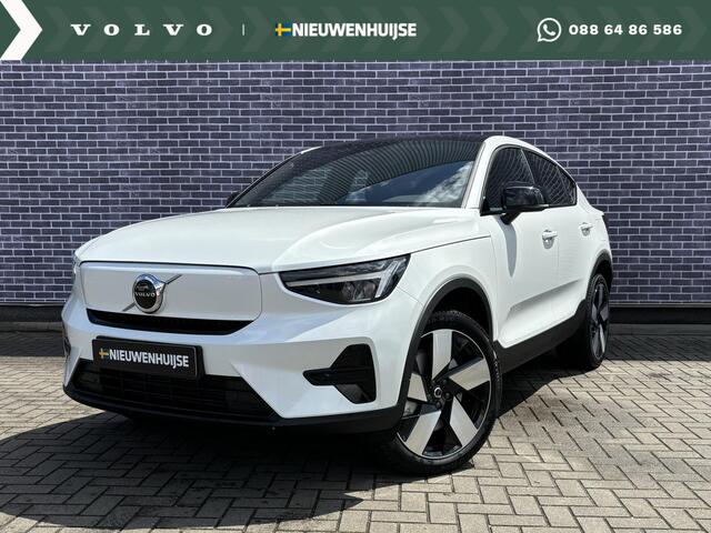 Volvo C40 Extended Range Plus - VOORAADAUTO - | 20" LM velgen | Microtech/Nubuck bekleding | Warmtepomp | Panoramadak