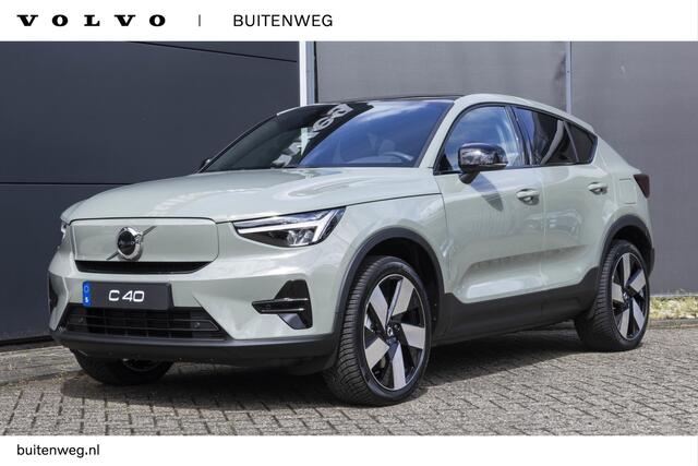 Volvo C40 Single Motor Extended Range Plus 82 kWh | Panoramadak | Warmtepomp | Stoel- en stuurverwarming | 20 Inch velgen | Direct leverbaar | Parkeercamera