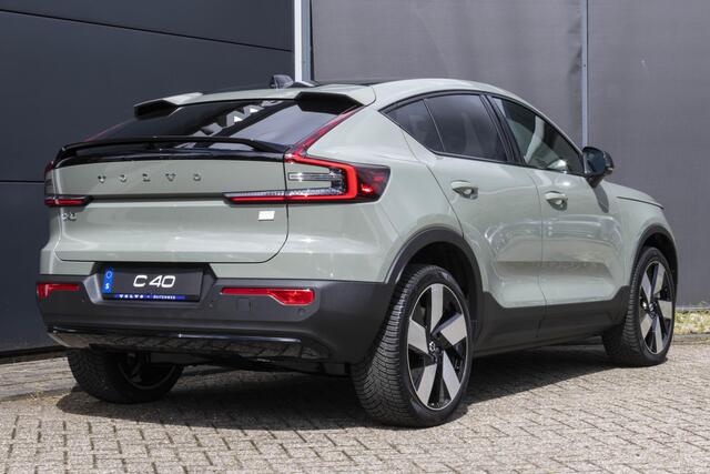 Volvo C40 Single Motor Extended Range Plus 82 kWh | Panoramadak | Warmtepomp | Stoel- en stuurverwarming | 20 Inch velgen | Direct leverbaar | Parkeercamera