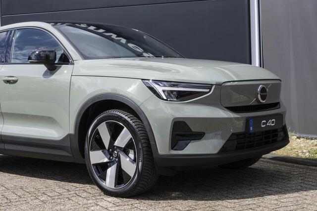 Volvo C40 Single Motor Extended Range Plus 82 kWh | Panoramadak | Warmtepomp | Stoel- en stuurverwarming | 20 Inch velgen | Direct leverbaar | Parkeercamera
