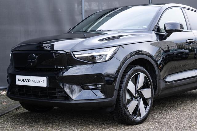 Volvo C40 Single Motor Extended Range Ultimate 82 kWh | Warmtepomp| Interieur Voorverwarming| Panoramadak| Adaptieve Cruise Control| Blind Spot| Semi Electrische trekhaak.