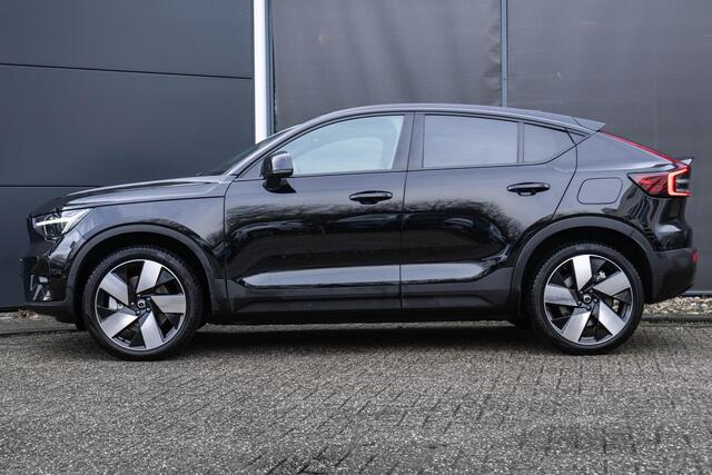 Volvo C40 Single Motor Extended Range Ultimate 82 kWh | Warmtepomp| Interieur Voorverwarming| Panoramadak| Adaptieve Cruise Control| Blind Spot| Semi Electrische trekhaak.