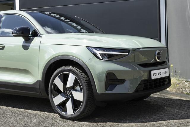 Volvo C40 Single Motor Extended Range Plus 82 kWh | Warmtepomp | 20"Lichtmetalen velgen | Google Infotainment | Stoel- en stuurverwarming | Adaptieve Cruise Control| Blind Spot