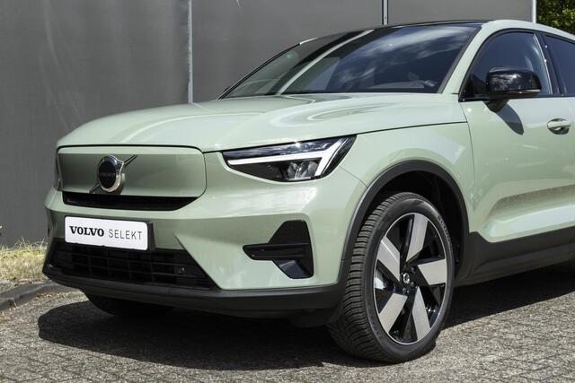 Volvo C40 Single Motor Extended Range Plus 82 kWh | Warmtepomp | 20"Lichtmetalen velgen | Google Infotainment | Stoel- en stuurverwarming | Adaptieve Cruise Control| Blind Spot