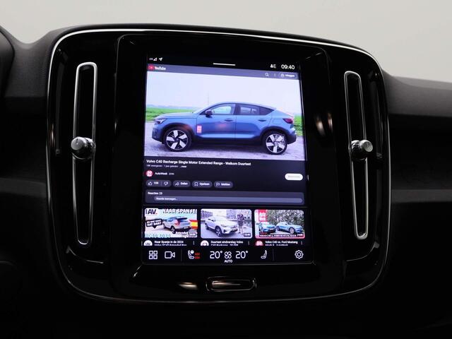 Volvo C40 Recharge Core 69 kWh | Panoramadak | Navigatie | Camera