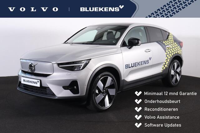 Volvo C40 Extended Range Ultimate 82 kWh - Panoramadak - IntelliSafe Assist & Surround - 360º Camera - Verwarmde voorstoelen & stuur - Parkeersensoren voor & achter - Elektr. bedienb. voorstoelen met geheugen links - Draadloze tel. lader - Warmtepomp - Extra getint