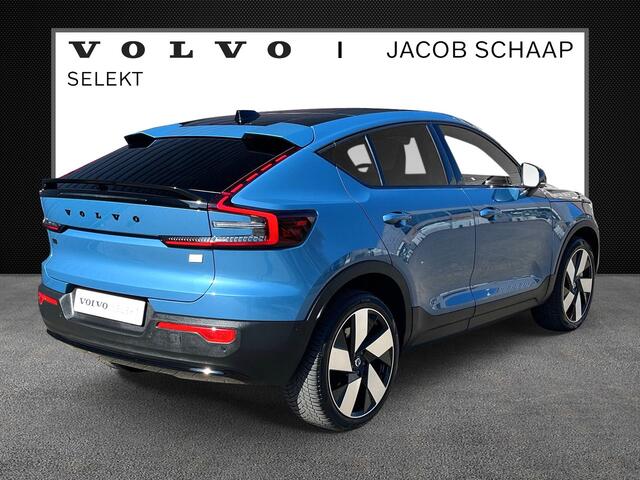 Volvo C40 Single Motor Extended Range Ultimate 82 kWh / 20" Velgen / Black Sheep pakket / Wool Blend interieur / Pixel LED /