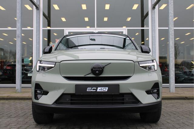 Volvo C40 Recharge Twin Ultimate 78 kWh | 360 Camera | 20" LMV | Panodak | Verw. Stoel & stuurwiel | BLIS | Privacy glas