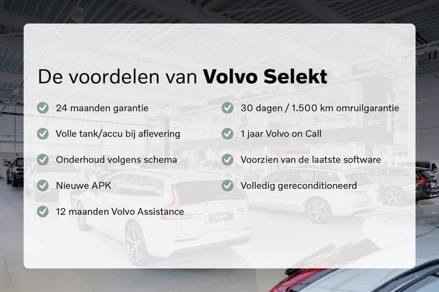 Volvo C40 Recharge Twin Intro Edition 78 kWh | SOH: 94% | 20" velgen | Warmtepomp | Stoel/stuur verwarming | Adaptieve Cruise | Memory | Power Seat | Harman/Kardon | 360° Camera | Keyless entry/start | BLIS |