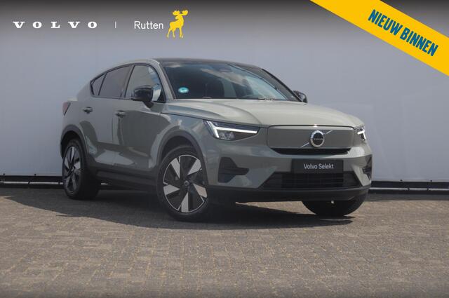 Volvo C40 252PK Automaat Single Ext. Range Plus 82 kWh / Adaptive cruise control / Pilot assist / BLIS / Stoel en stuur verwarming / Elektrische achterklep / Parkeersensoren met camera / Google infotainment / Panoramadak
