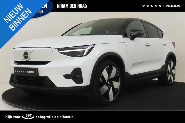 Volvo C40 RECHARGE TWIN INTRO EDITION 78 kWh *FULL OPTIONS!* -PANO.DAK|HARMAN/KARDON|360°CAM|POWER-SEATS|PRIVACY.GLAS|TREKHAAK|20"|SoH:92%