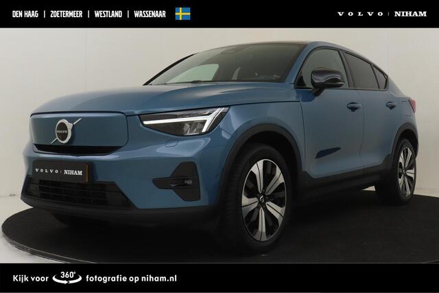 Volvo C40 RECHARGE ULTIMATE 69 kWh -PANO.DAK|HARMAN/KARDON|360°CAM|POWER-SEATS|WARMTEPOMP|TREKHAAK|19"|SoH:93%