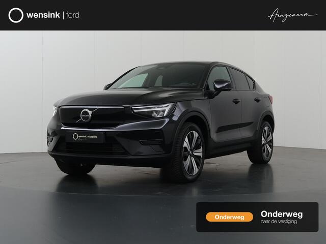 Volvo C40 Recharge Plus 69 kWh | Navigatie | Apple CarPlay/Android Auto | Comfortstoelen | DAB | Ele.achterklep | LED | Panoramadak | Sportstuur | Stuur/stoelverwarming | Warmtepomp |